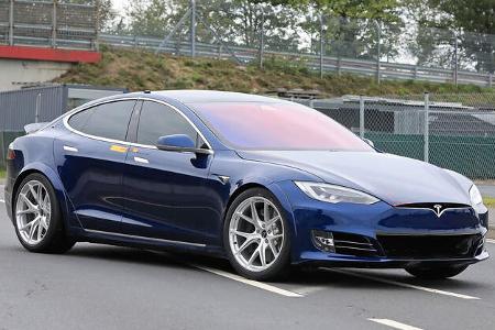 Tesla Model S Nordschleifenrekordversuch