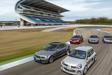 Mercedes CLK DTM AMG, BMW M3 CSL, Porsche 911 GT2 RS, Audi TT Quattro Sport, Renault Clio V6, Exterieur Mercedes CLK DTM AMG, BMW M3 CSL, Porsche 911 GT2 RS, Audi TT Quattro Sport, Renault Clio V6, Exterieur