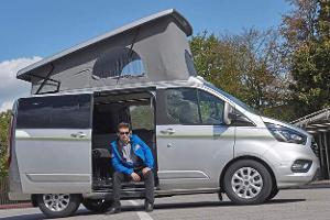 Plug-In-Campingbus auf Ford Transit