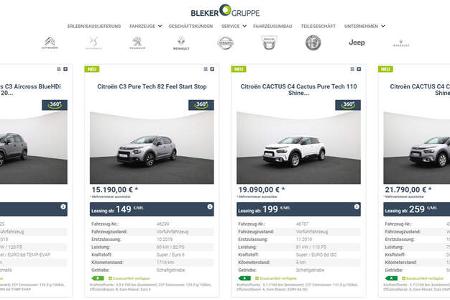 Bleker Group Website, Aktuelles, ams0320