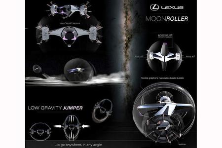Lexus Lunar Bouncing Moon Roller