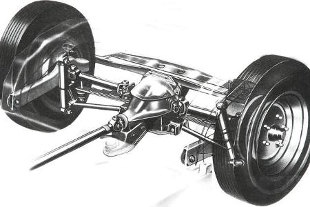 Chevrolet Corvette, Hinterachse 
