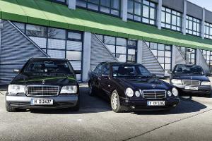Mercedes-Benz 500 SEL, Mercedes-Benz E 280 Avantgarde, Mercedes-Benz C 220 Elegance, Exterieur