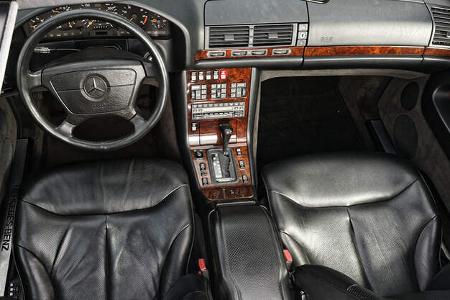 Mercedes-Benz 500 SEL, Interieur