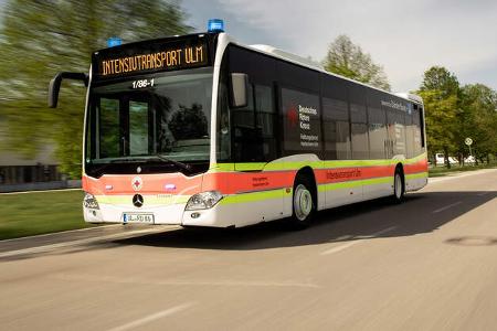 Daimler Buses baut Mercedes-Benz Citaro für den Transport von COVID-19-Patienten um Daimler Buses converts Mercedes-Benz Citaro for transporting COVID-19 patients Daimler Buses baut Mercedes-Benz Citaro für den Transport von COVID-19-Patienten um Daimler Buses converts Mercedes-Benz Citaro for transporting COVID-19 patients