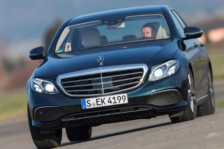 Mercedes E 220 d, Frontansicht