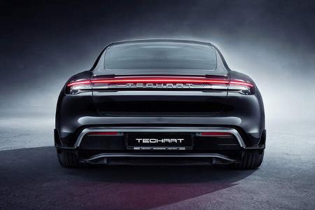 08/2021, Techart Porsche Taycan Karbon Aerodynamik Paket