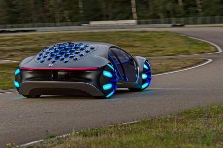 Mercedes Vision AVTR Mitfahrt