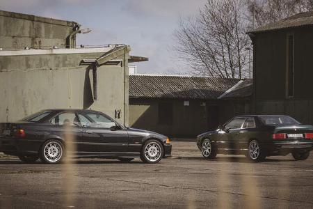BMW M3 3.0 E36, Maserati Ghibli II 2.0, Exterieur