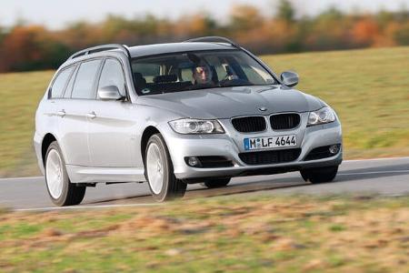 BMW 318d Touring, Frontansicht