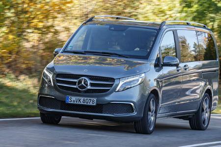 Mercedes V 300 d LANG, Exterieur