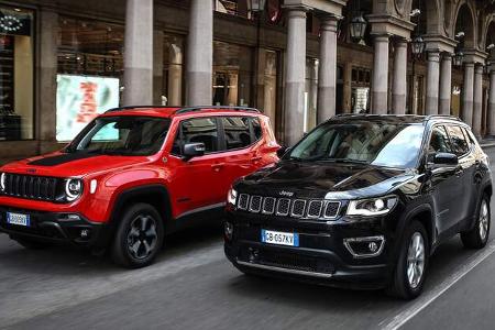 Jeep Renegade / Compass 4xe 2020 Fahrbericht Jeep Renegade / Compass 4xe 2020 Fahrbericht