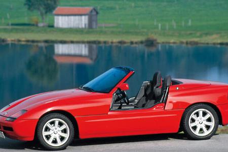 BMW Z1, Seitenansicht