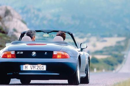BMW Z3, Heckansicht