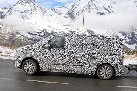 Erlkönig VW T7 Multivan