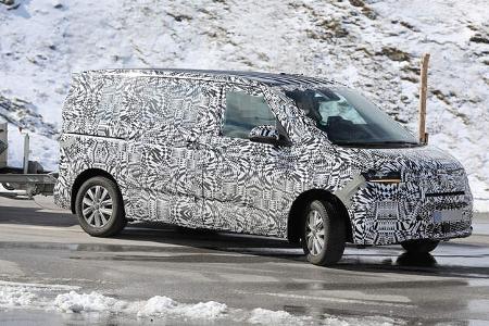 Erlkönig VW T7 Multivan