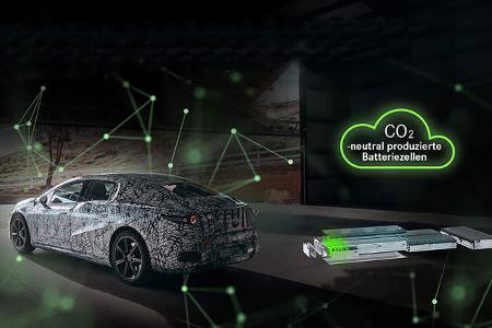 08/2020, Mercedes EQS und CATL Batterie