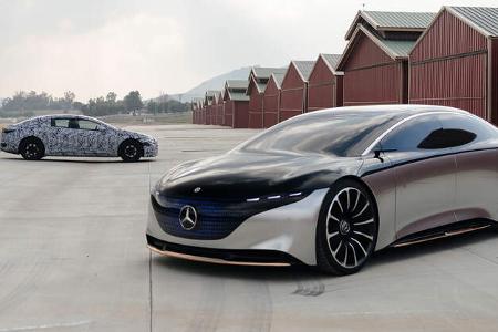 Erlkönig Mercedes EQS