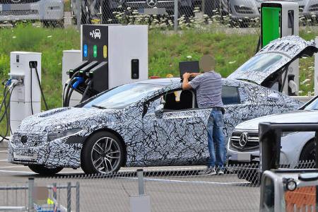 07/2019, Mercedes EQS Erlkönig