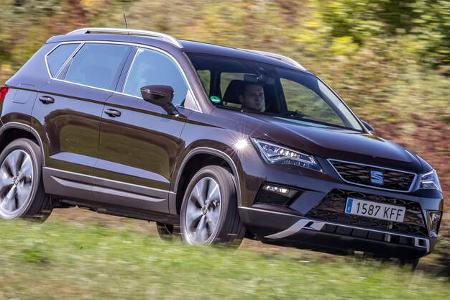 Kia Sportage, Mazda CX-5, Seat Ateca, Vergleichtest, ams052019