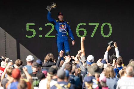 08/2021, Subaru WRX STI Travis Pastrana Hillclimb Mt. Washington