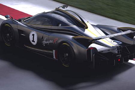 04/2021, Pagani Huayra R offizielles Rendering