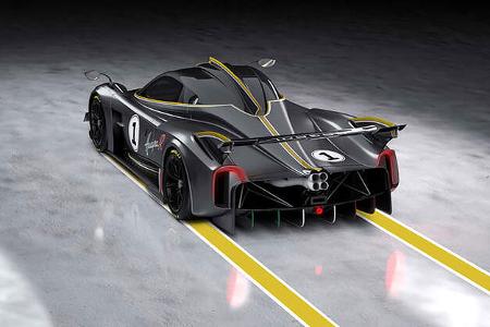 04/2021, Pagani Huayra R offizielles Rendering