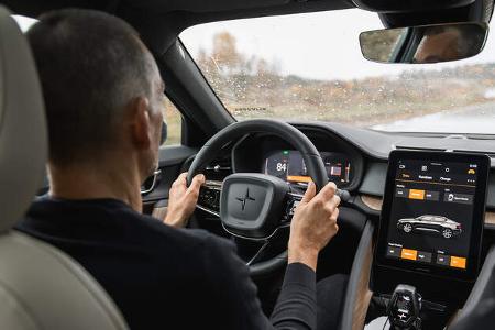 Polestar, Polestar 2, Fahrbericht, 2019, Interieur