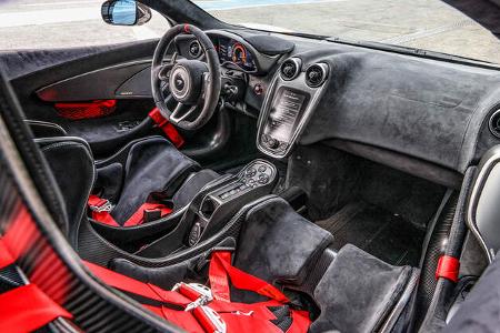 McLaren 620R, Interieur