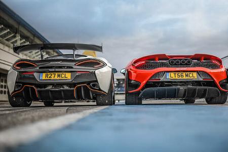 McLaren 620R, McLaren 765LT, Exterieur