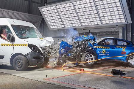 EuroNCAP Crashtest Transporter 2020