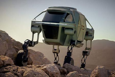 01/2019, Hyundai Elevate Walking Car Concept