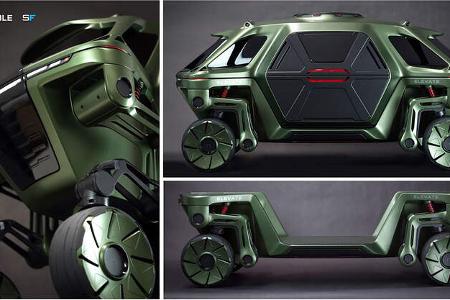01/2019, Hyundai Elevate Walking Car Concept
