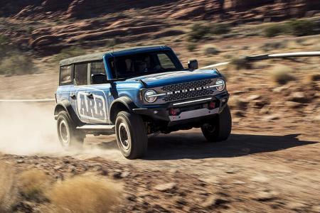 Ford Bronco Sondermodelle auf Moab Easter Jeep Safari 2021