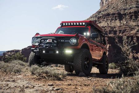 Ford Bronco Sondermodelle auf Moab Easter Jeep Safari 2021