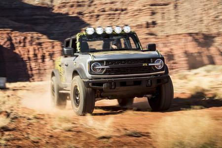 Ford Bronco Sondermodelle auf Moab Easter Jeep Safari 2021