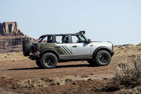 Ford Bronco Sondermodelle auf Moab Easter Jeep Safari 2021