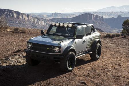 Ford Bronco Sondermodelle auf Moab Easter Jeep Safari 2021