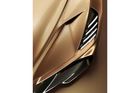 Bugatti Sur Mesure W16 Mistral Convertible in Gold