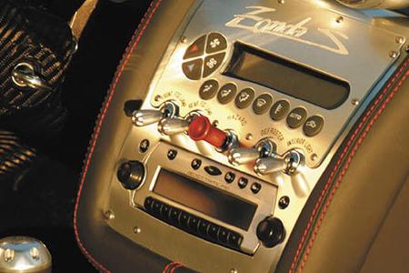 Pagani Zonda S, Innenraum, Cockpit