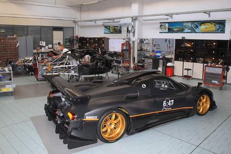 Kleinserien-Hersteller Pagani, Fertigung