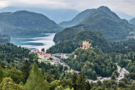 Forggensee, Neuschwanstein Forggensee, Neuschwanstein