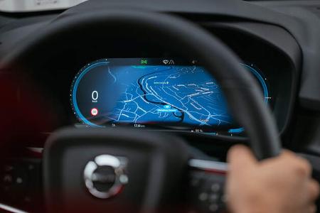 Volvo C40 Recharge, Kombiinstrument