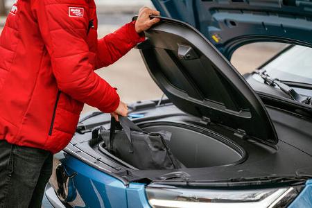 Volvo C40 Recharge, Frunk