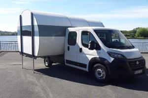 Campingkabine im 60er-Jahre-Space-Look