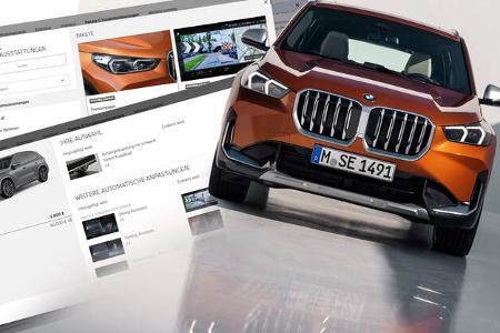 BMW X1 (2022) Konfigurator Aufmacher Collage BMW X1 (2022) Konfigurator Aufmacher Collage
