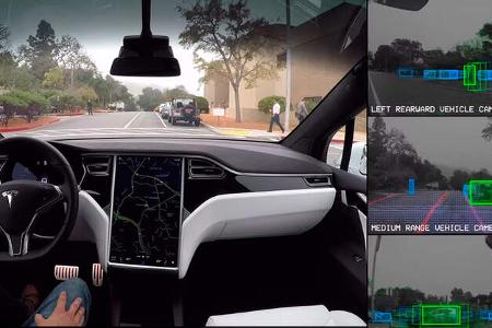 Tesla FSD Kameras