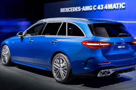 SPERRFRIST 27.04.22 00:01 Uhr Mercedes-AMG C 43 2022 Neuvorstellung