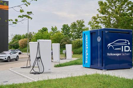 01_Power Storage Container VW Zwickau Werk Ladepark 01_Power Storage Container VW Zwickau Werk Ladepark