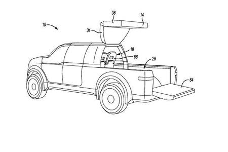 Ford-Patent Kabinen-Heckklappe